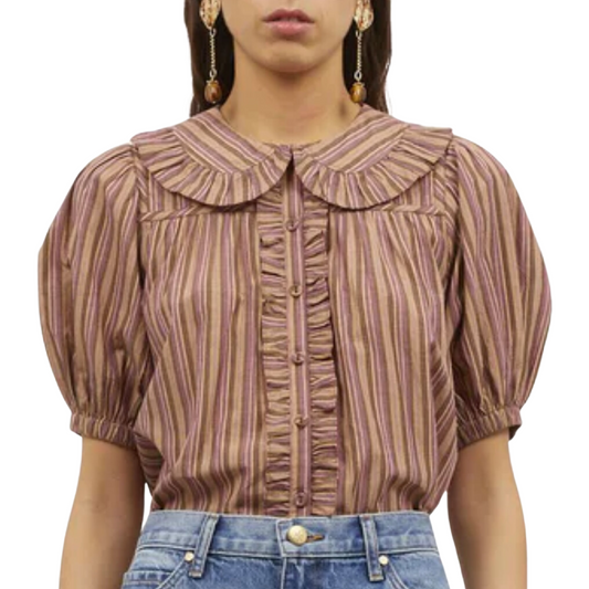 Ulla Johnson Mae Button Up Blouse