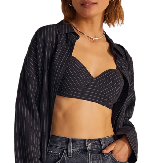 Favorite Daughter Pinstripe Bra