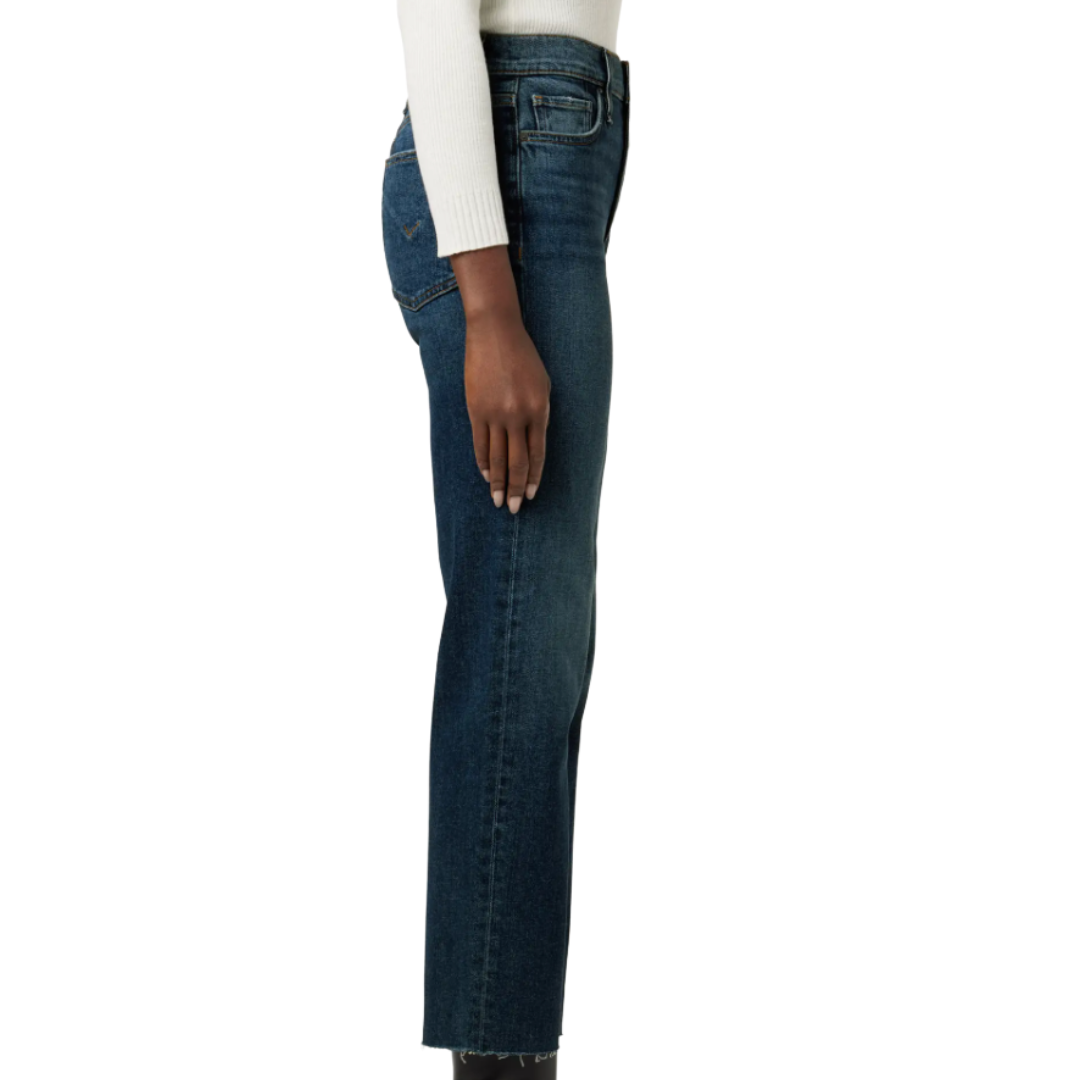 Hudson Remi High Rise Straight Crop Jeans