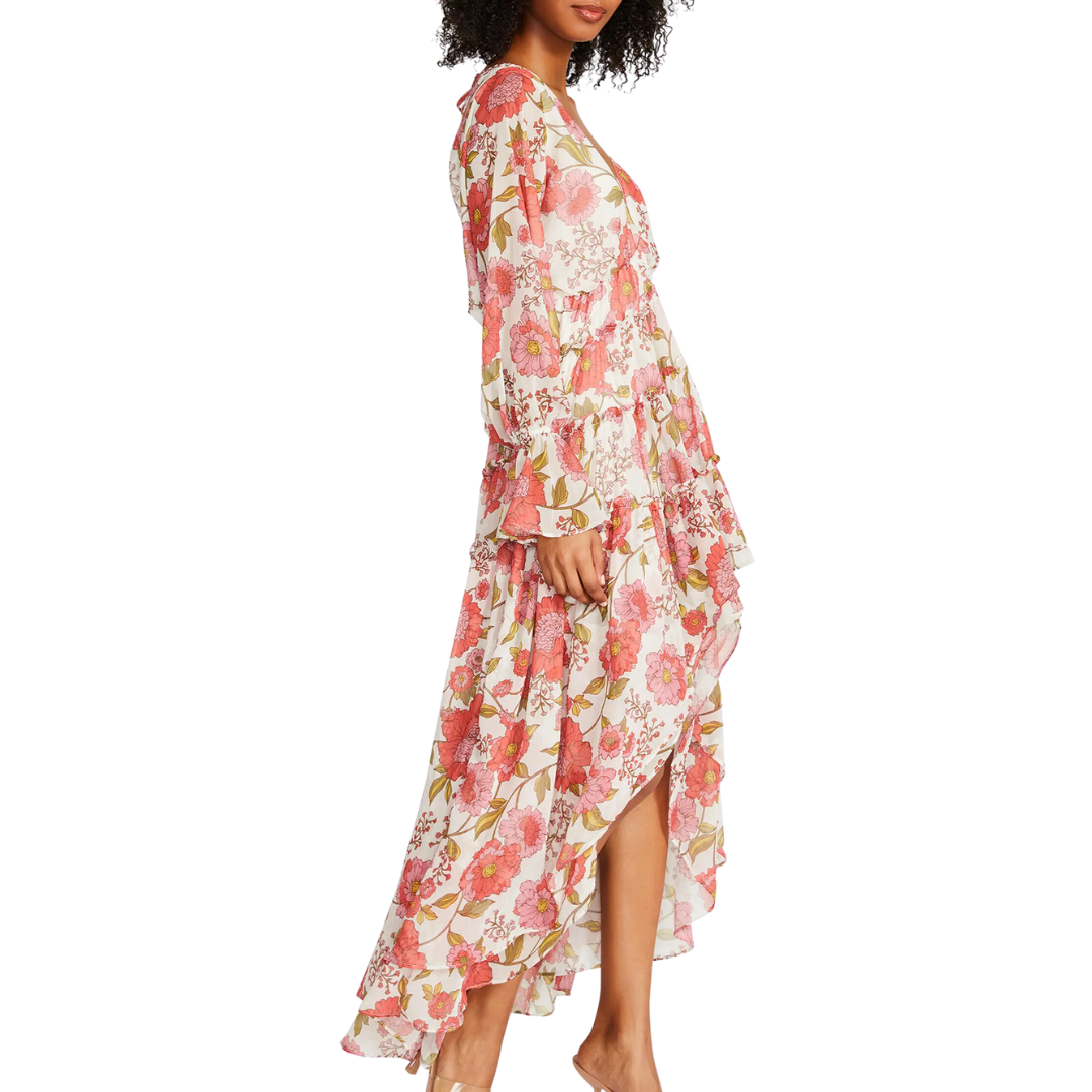 Steve Madden Ada Floral Maxi Dress