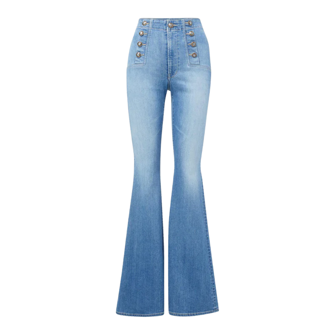 Veronica Beard Sheridan Bell Bottom Jeans