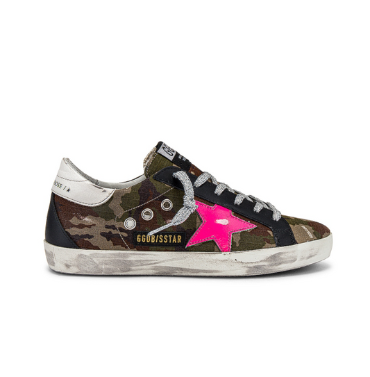 Golden Goose Superstar Camo Ripstop Sneaker