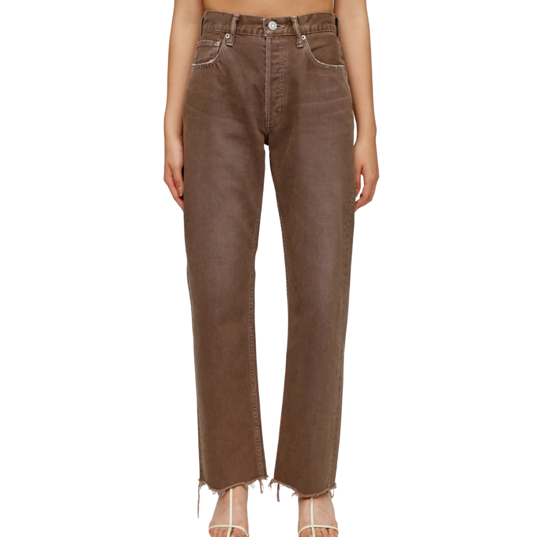 Moussy Romulus Wide Straight Leg Jeans