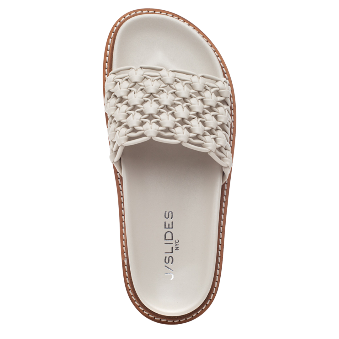 J/Slides Robie Leather Slide Sandals