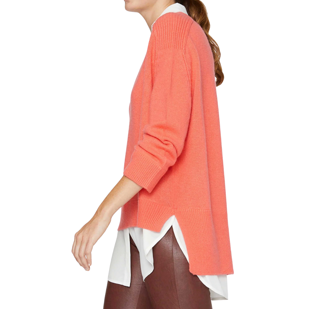 Brochu Walker The Looker Layered V-Neck Sweater