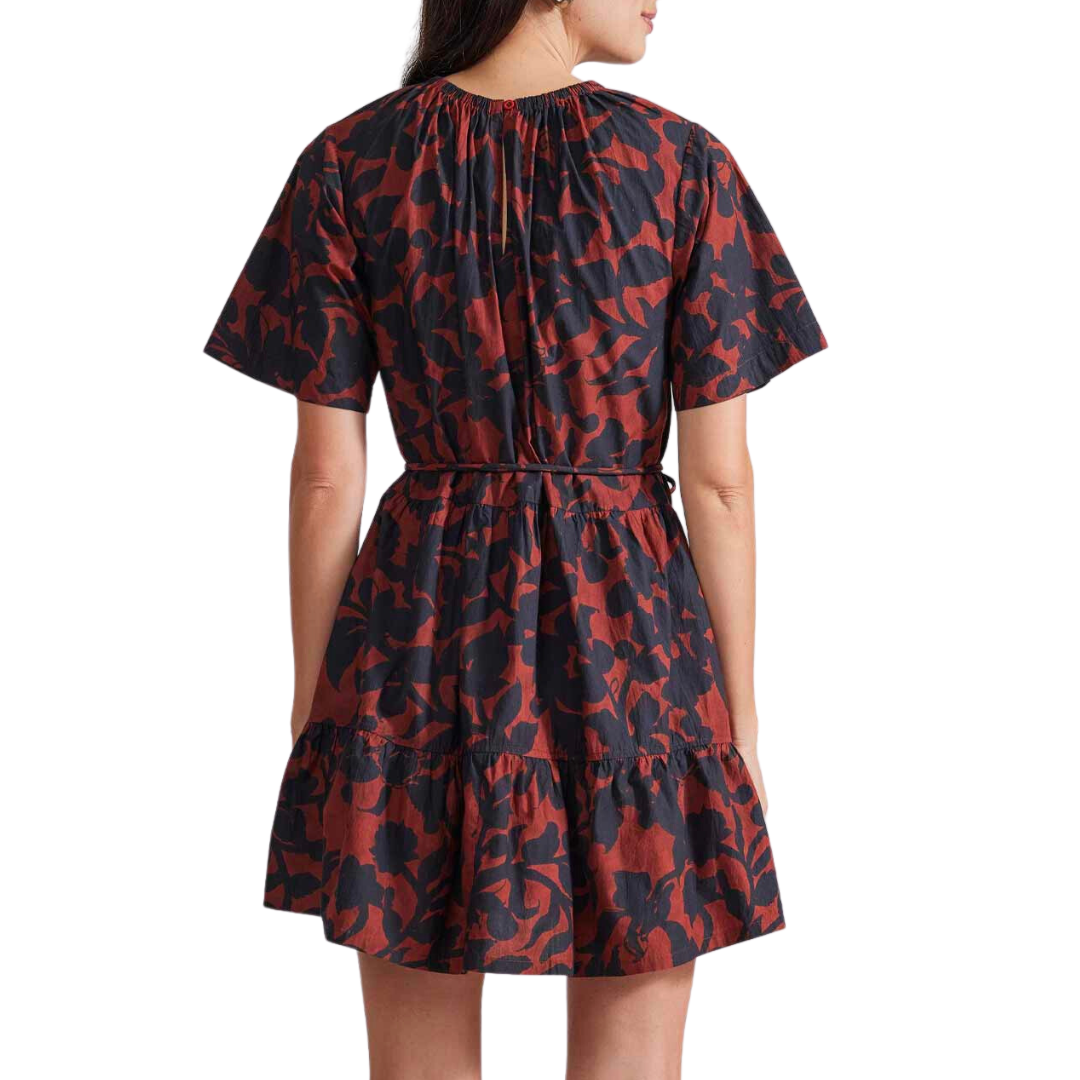 Apiece Apart Saara Tiered Mini Dress