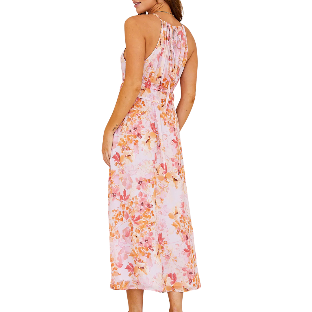 Bella Dahl Fiesta Floral Midi Dress