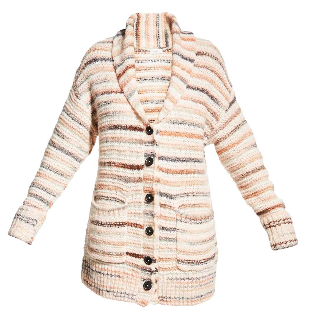 A.L.C Willow Striped Cardigan