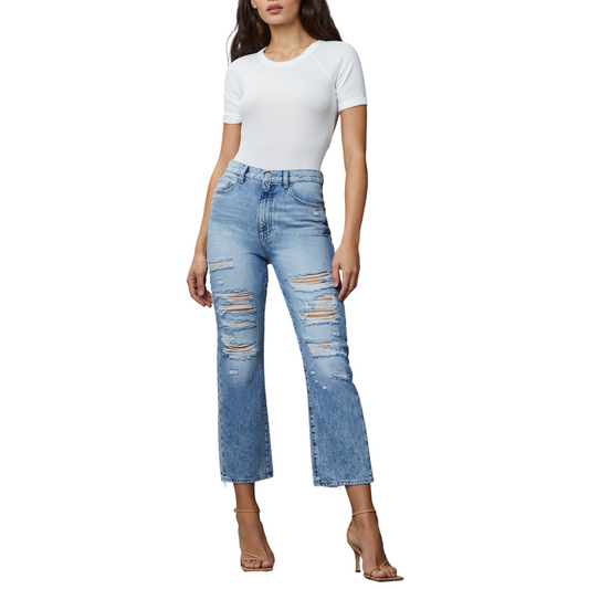 DL 1961 Emilie Straight Ultra High Rise Ankle Jeans