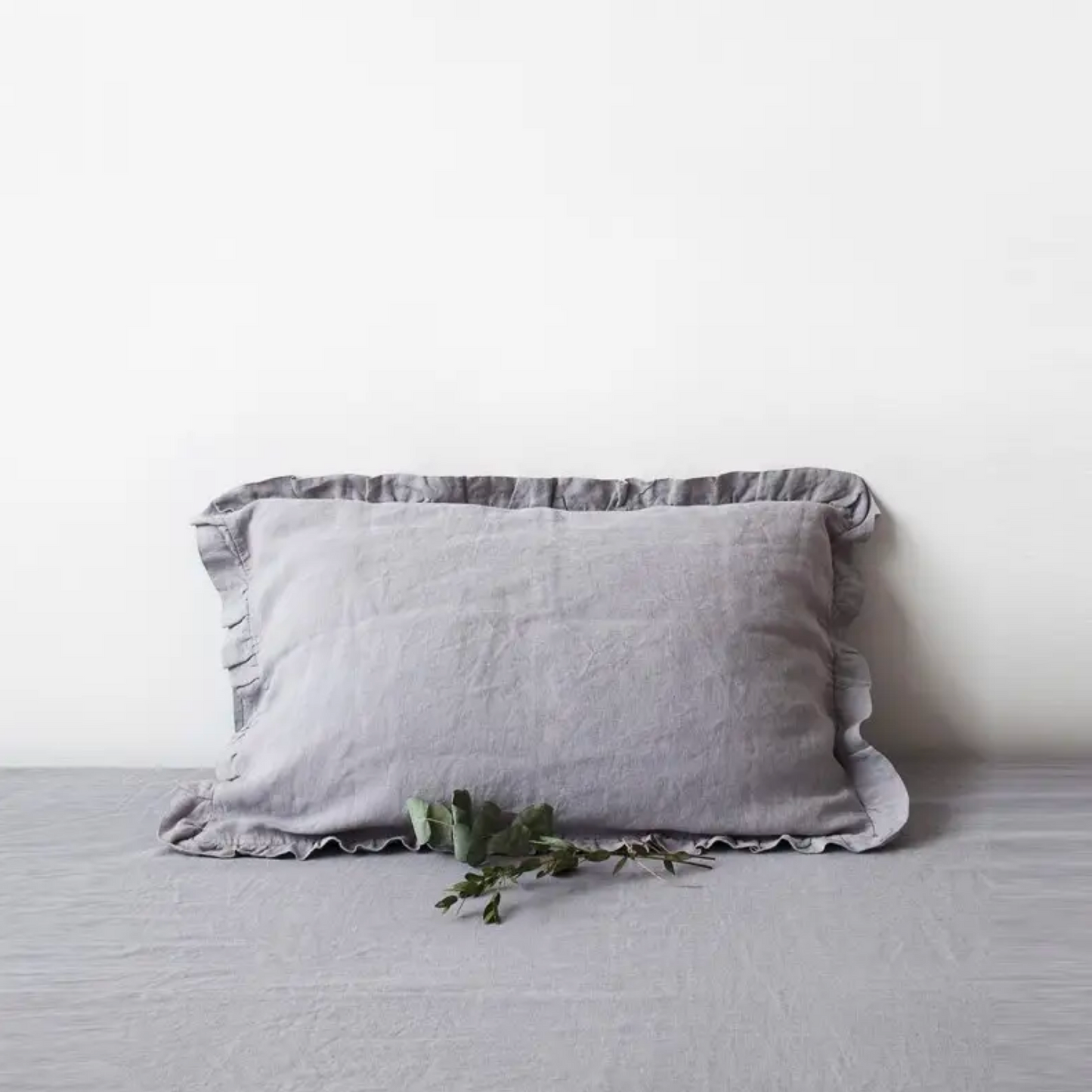 Linen Tales Frilled King Pillowcase