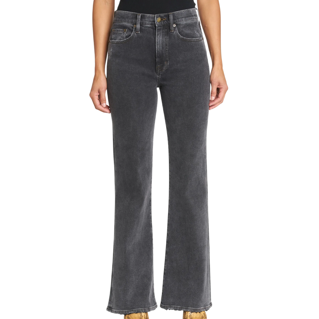 Pistola Stevie High Rise Relaxed Flare Leg Jeans