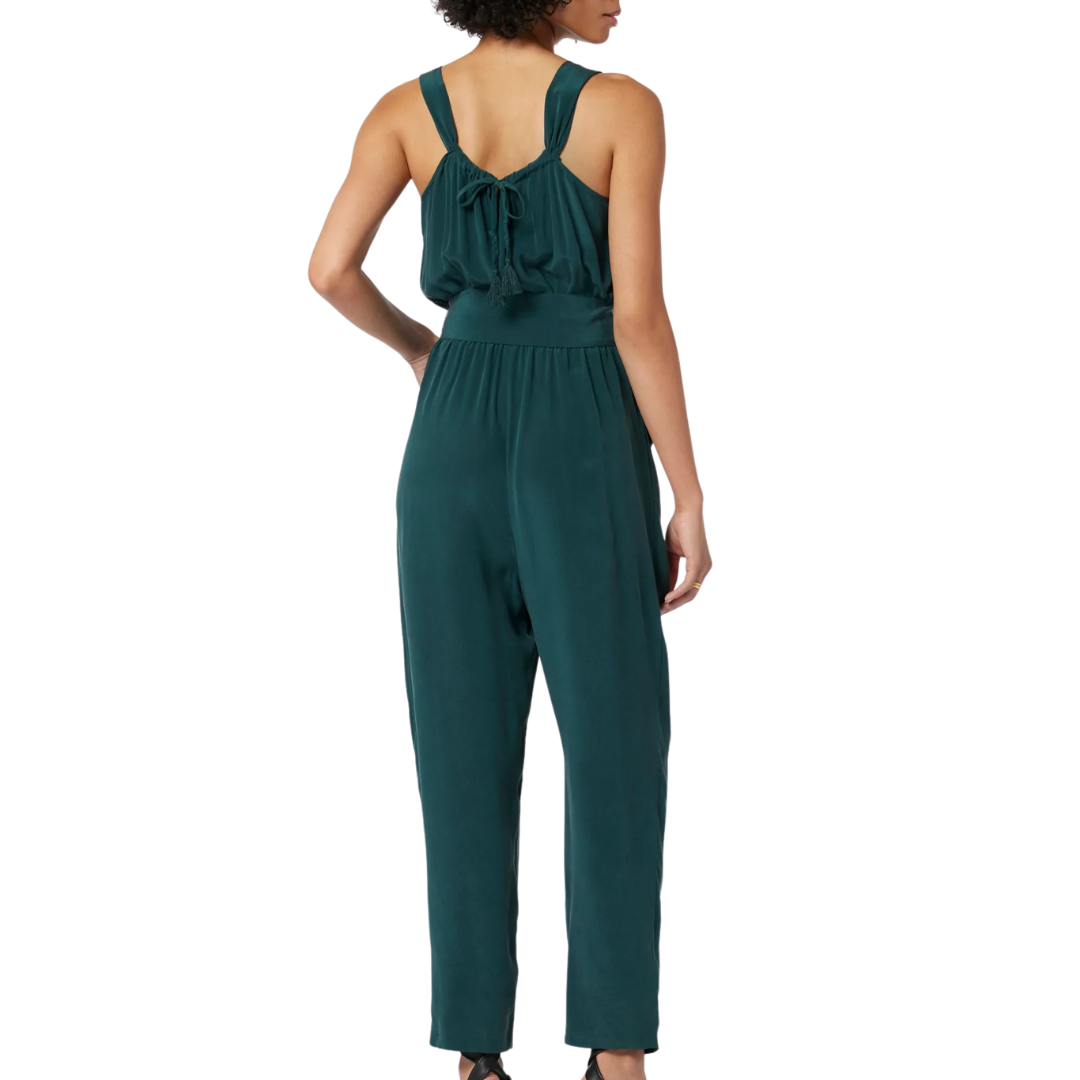 Joie Vernet Silk Jumpsuit