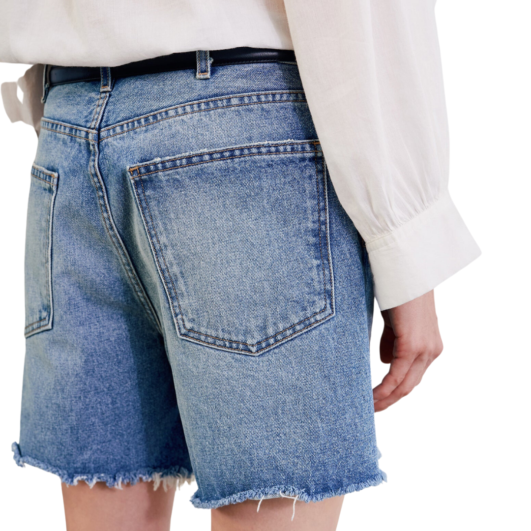 Nili Lotan Yoann Denim Shorts