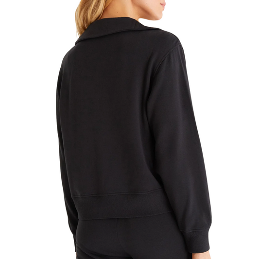 Z Supply Relaxed Half Zip Sweatshirt