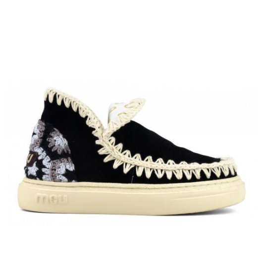 Mou Bold Sneaker Crochet Heel