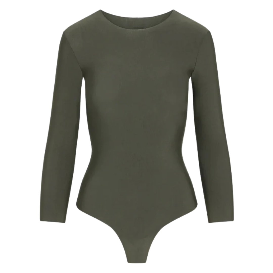 Commando Butter 3/4 Sleeve Crewneck Bodysuit