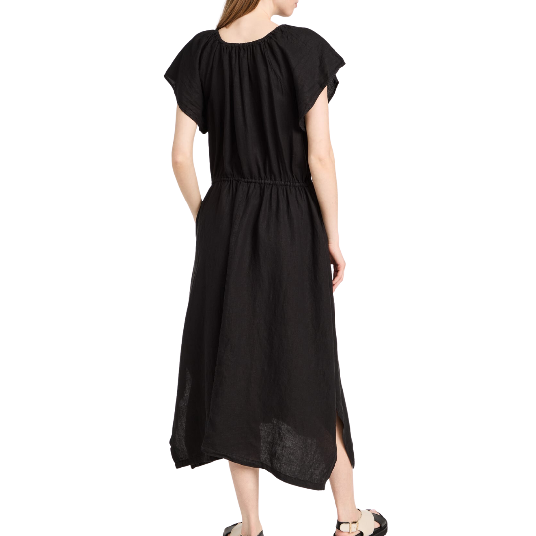 Velvet Debbie Woven Linen Maxi Dress