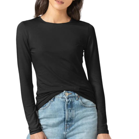 Lilla P Long Sleeve Crew Neck Tee