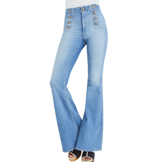 Veronica Beard Sheridan Bell Bottom Jeans