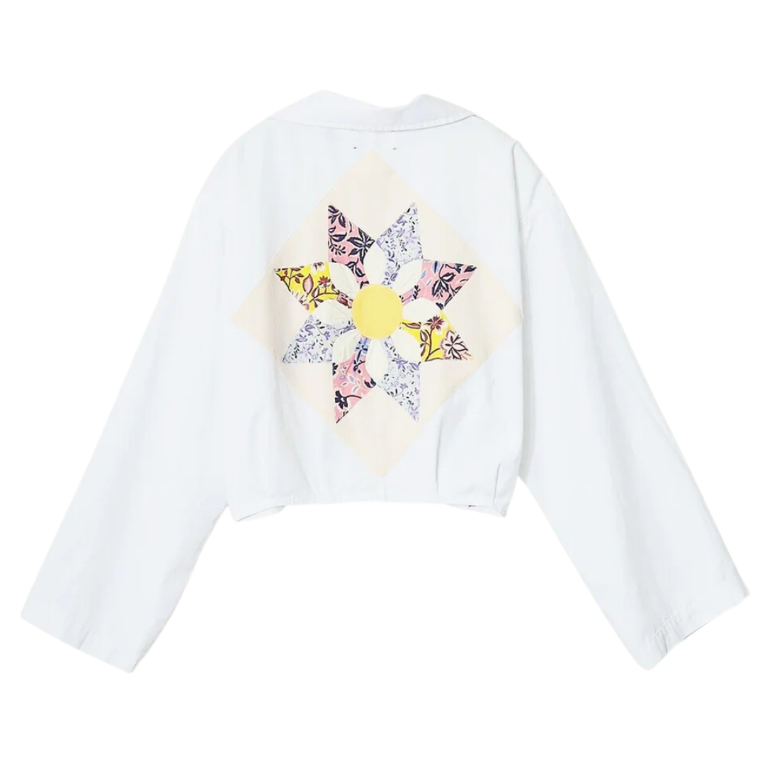 Xirena Daisy Haven Twill Cropped Jacket