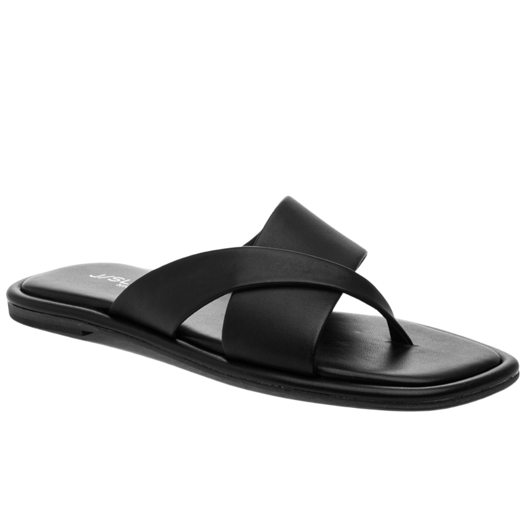 J/Slides Yuri Slide Leather Sandals