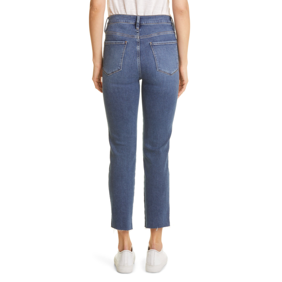 Frame Le Sylvie High Waist Cropped Jeans