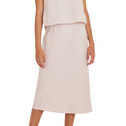 Not Monday Rian Linen Skirt