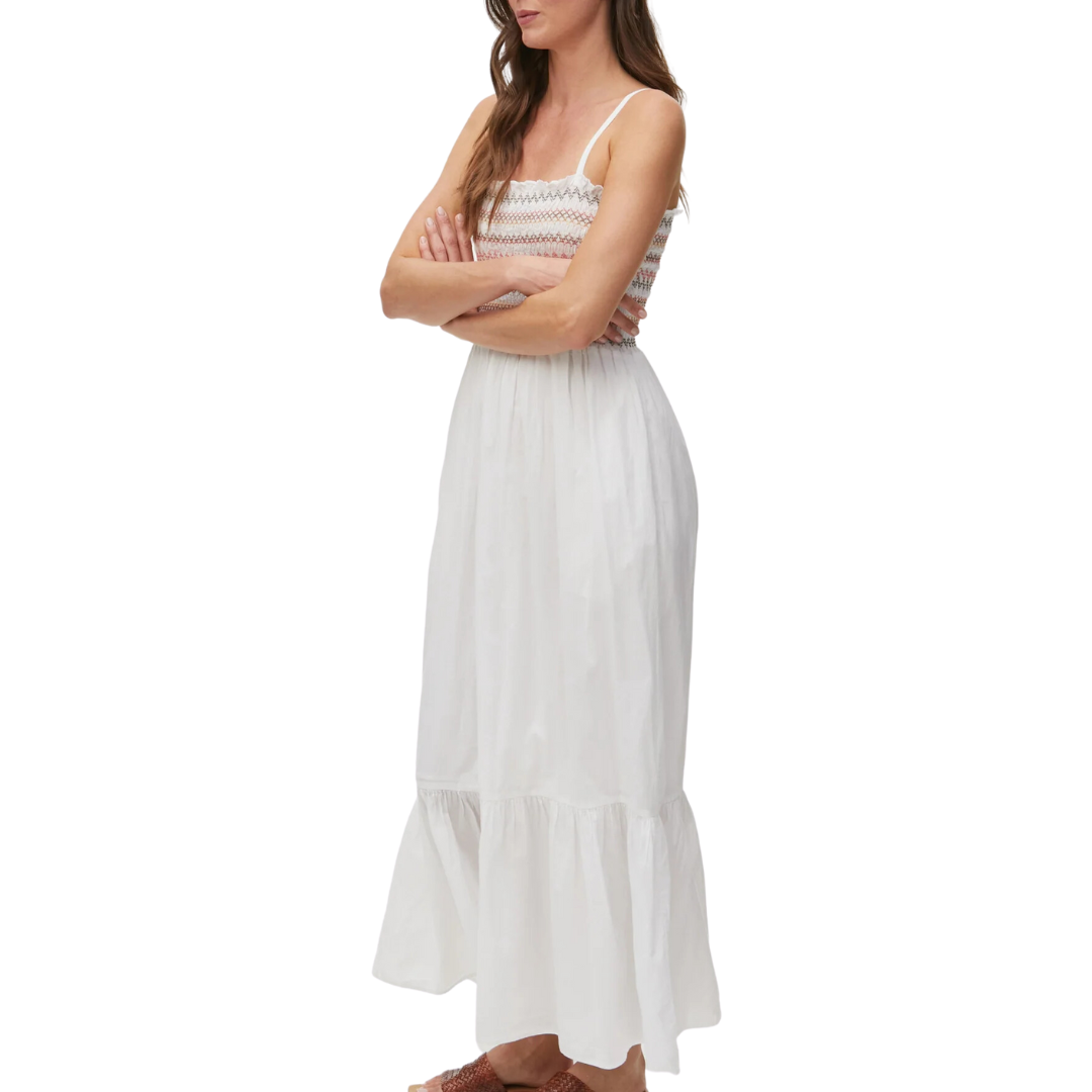 Michael Stars Alejandra Smocked Maxi Dress