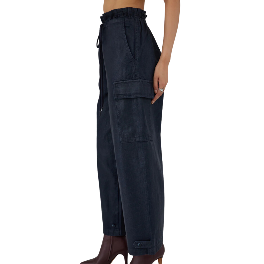 Moussy Adelaide Denim Cargo Pants