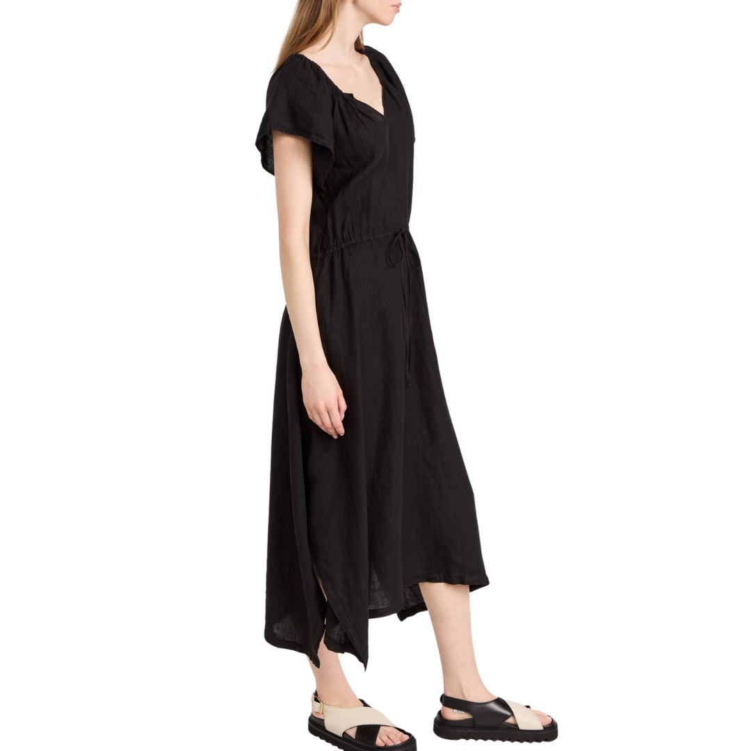 Velvet Debbie Woven Linen Maxi Dress