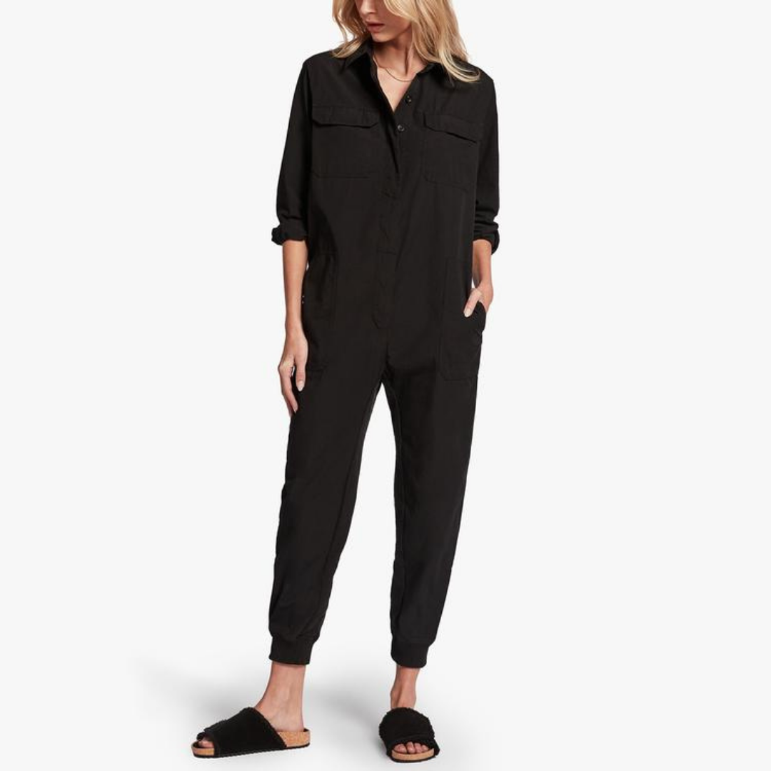 James Perse Cotton Utility Jumpsuit