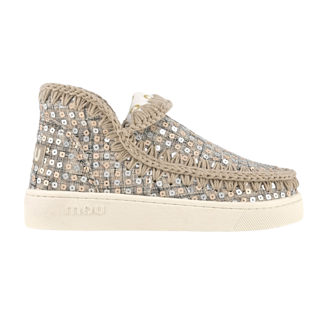 Mou Summer Eskimo Woven Textile Sneakers