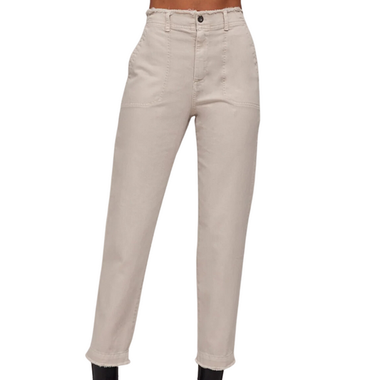 Bella Dahl Dakota Frayed Ankle Trousers