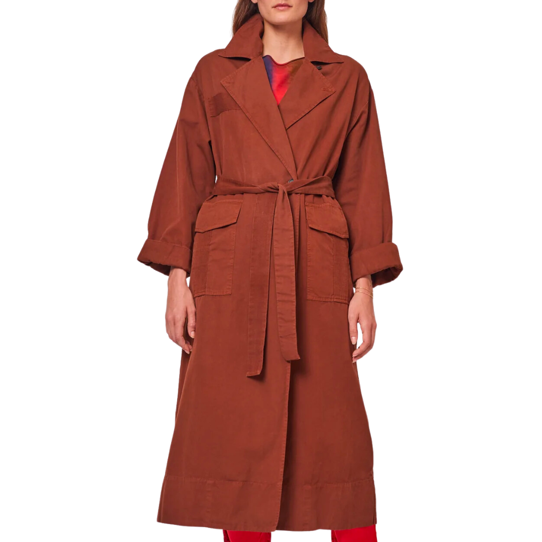 Raquel Allegra Aster Trench Coat