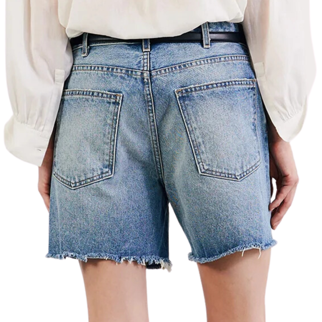 Nili Lotan Yoann Denim Shorts