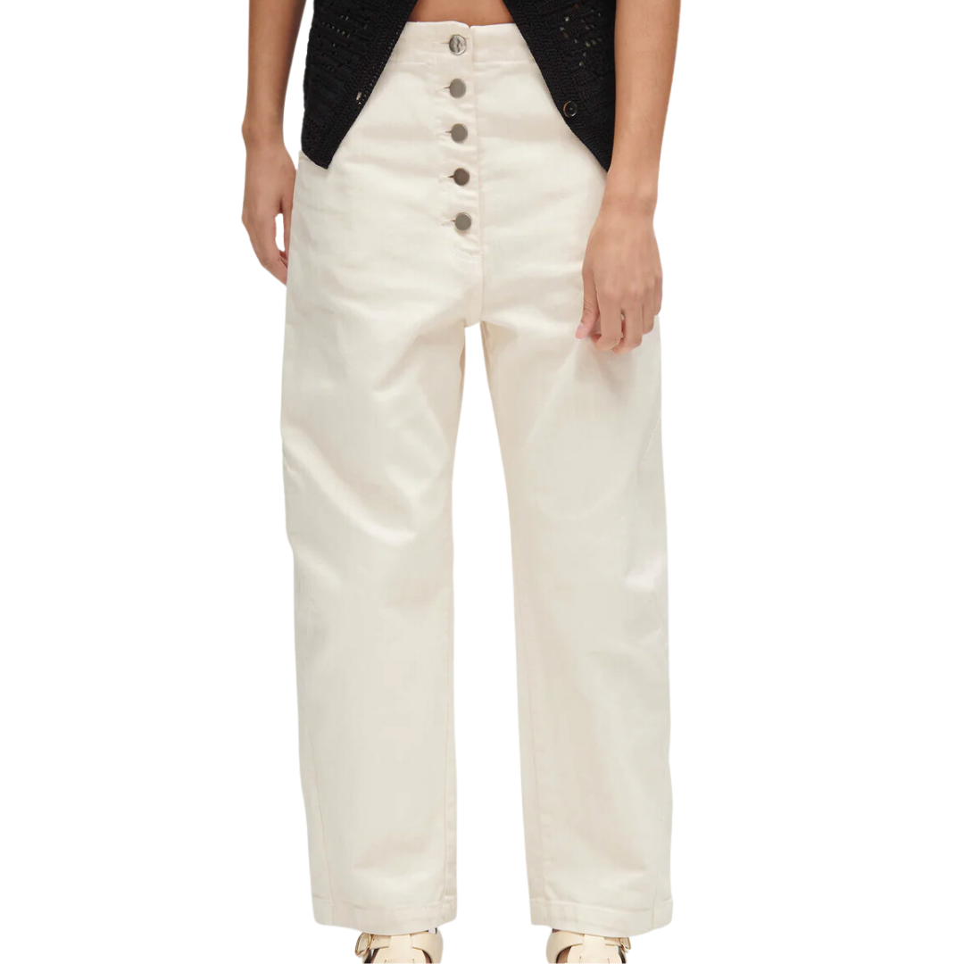 Rachel Comey Elkin White Wash Jeans