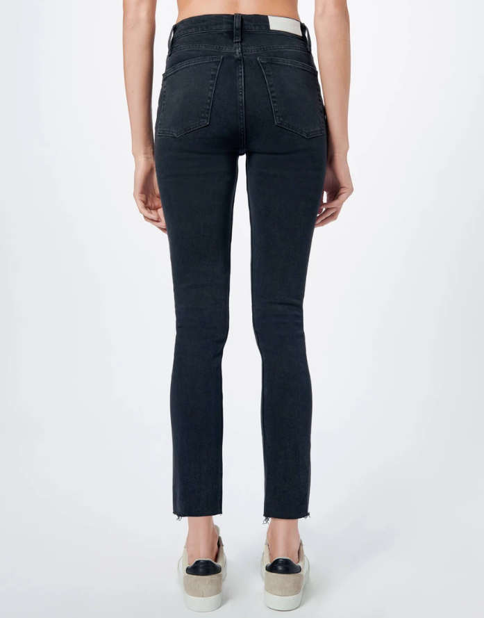 Re/Done High Rise Ankle Crop Jean