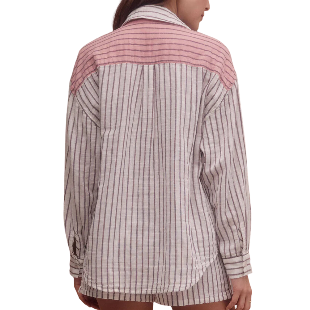 Z Supply All Mixed Up Stripe Shirt