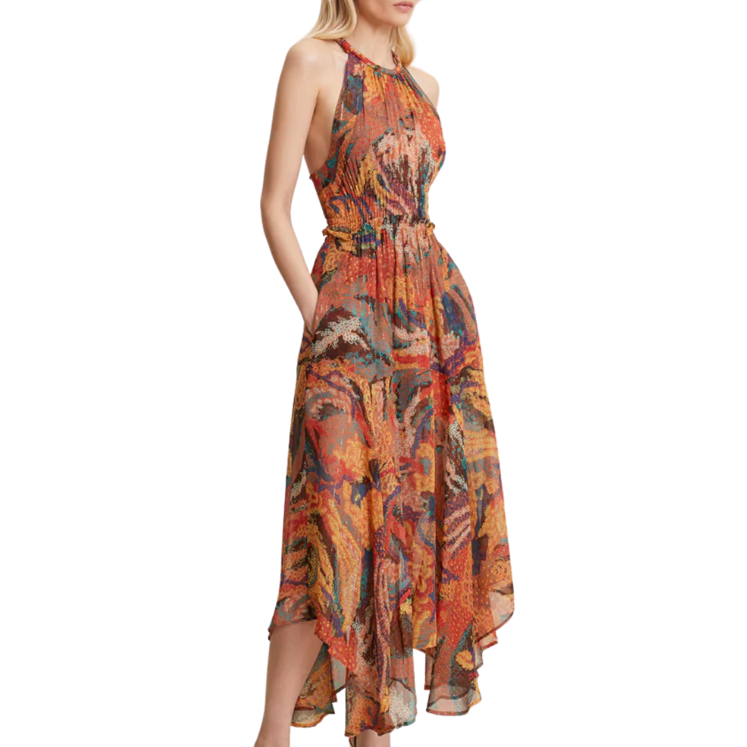 A.L.C. Ellie Silk Maxi Dress