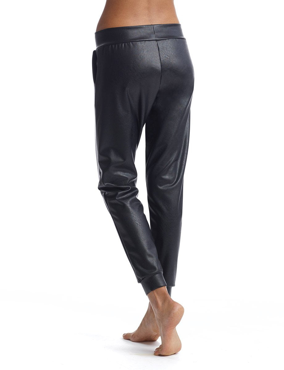 Commando Faux Leather Jogger Pant