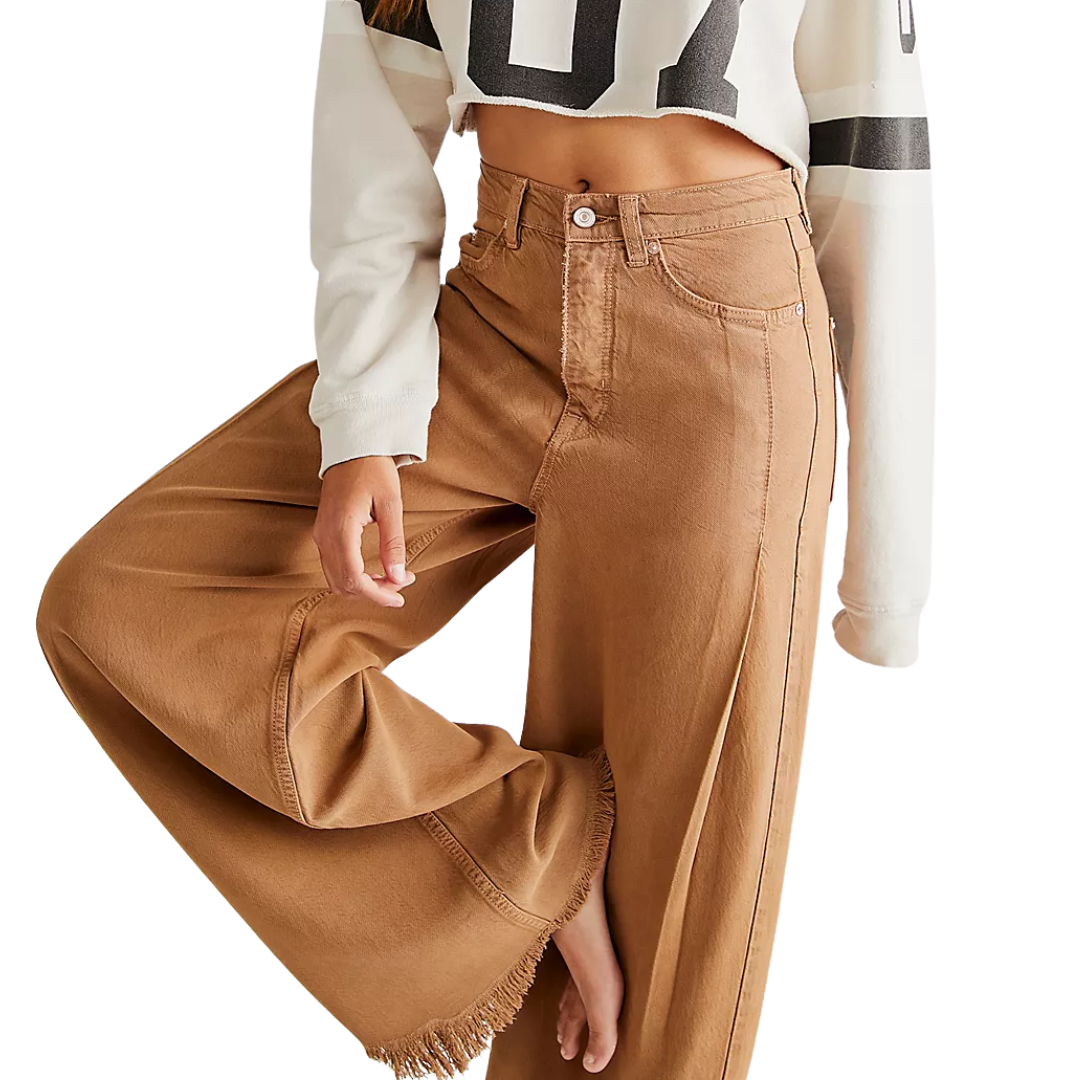 Free People Old West Slouchy Jeans