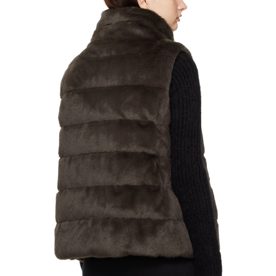 Herno PI001514D Faux Fur Vest