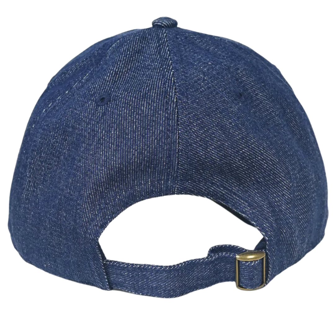 Kerri Rosenthal Pop Heart Denim Baseball Hat