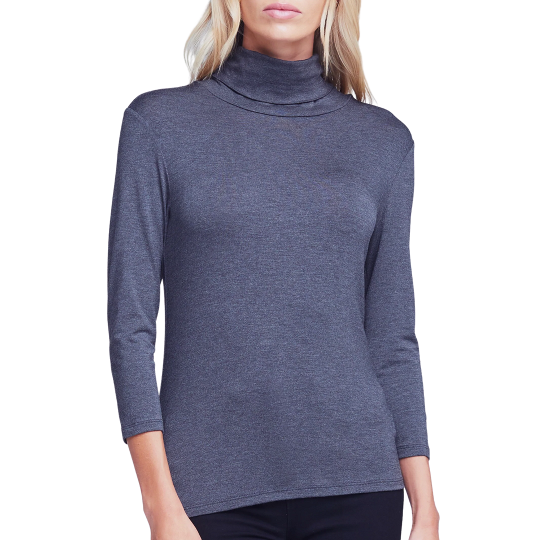 L'Agence Aja Turtleneck Top