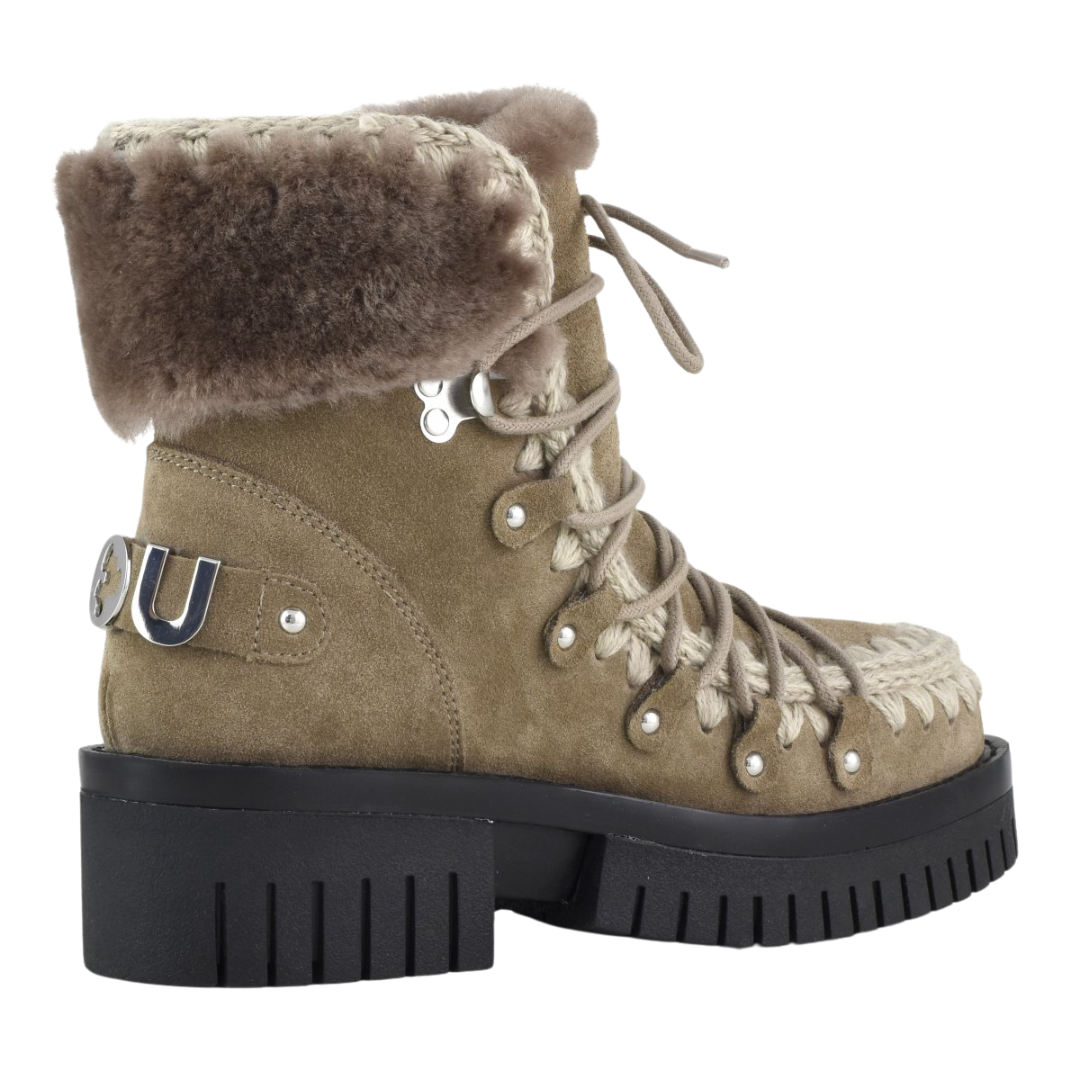 Mou Eskimo Combat Lace Up Boot