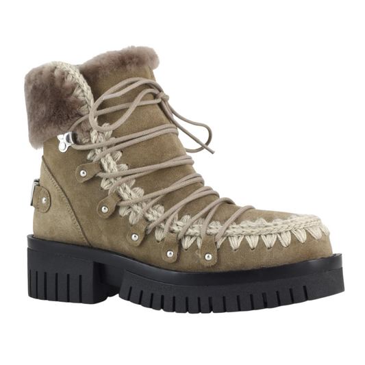 Mou Eskimo Combat Lace Up Boot