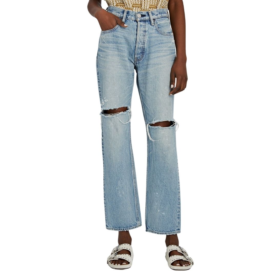 Moussy Teaneck Wide Leg Jeans