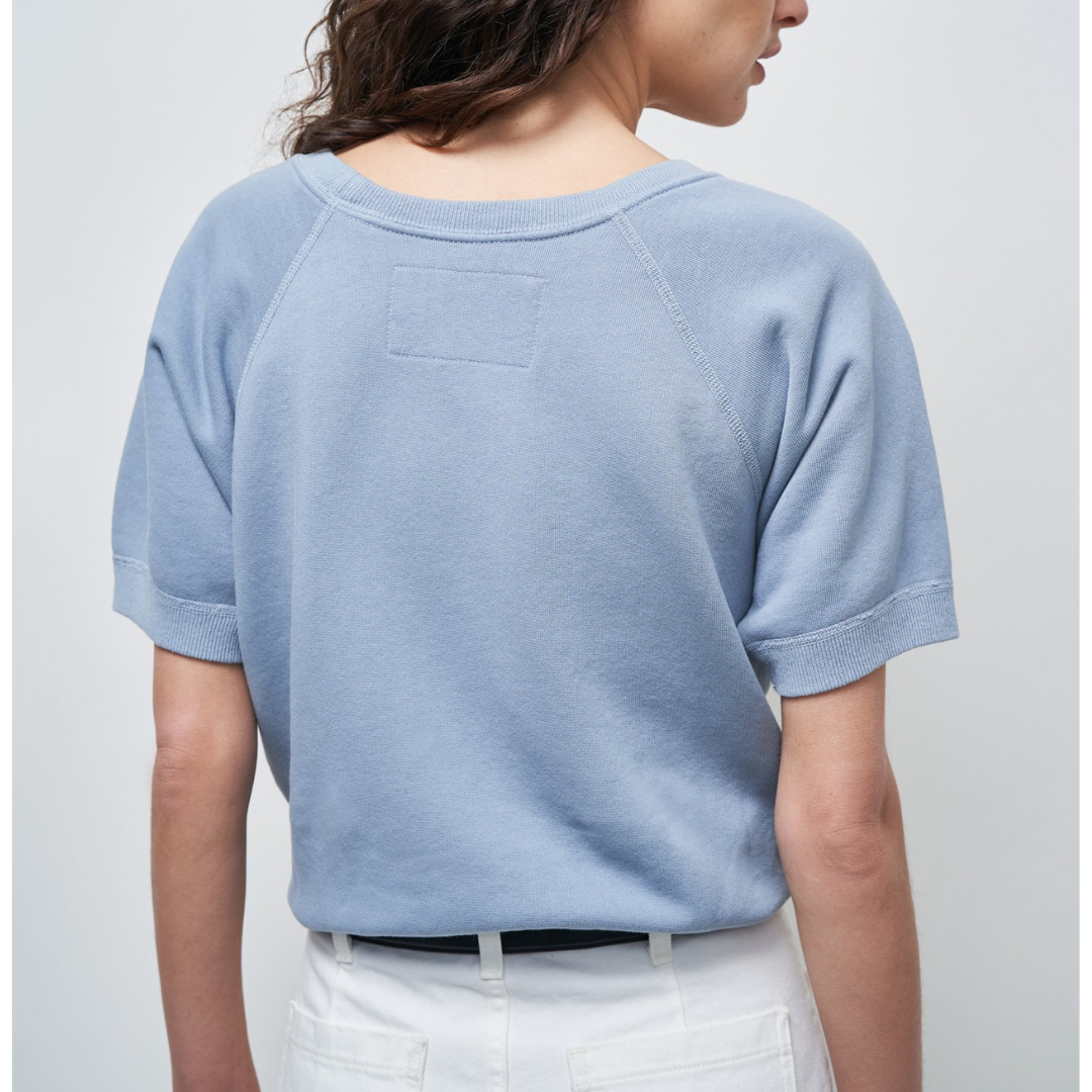 Nili Lotan Ciara Short Sleeve Sweatshirt