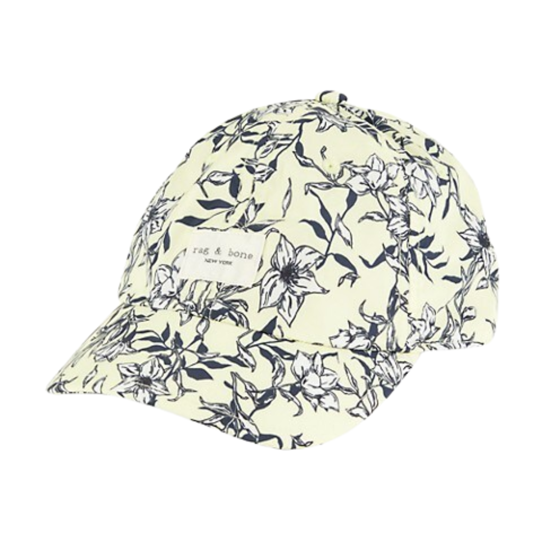 Rag & Bone Floral Baseball Cap