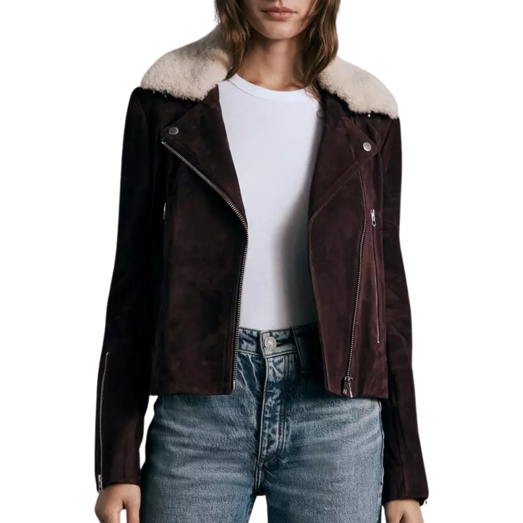 Rag & Bone Mack Suede Jacket